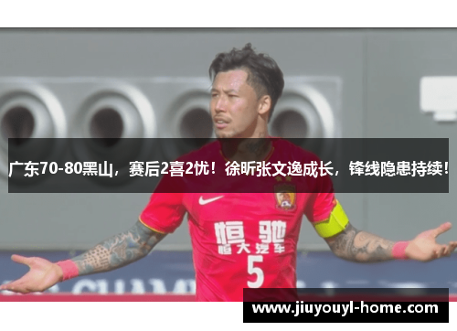 广东70-80黑山，赛后2喜2忧！徐昕张文逸成长，锋线隐患持续！